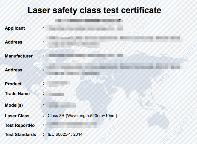 IEC60825-1檢測報告辦理指南:專業(yè)解析與全流程指導(dǎo)(圖1) IEC60825-1檢測報告辦理指南:專業(yè)解析與全流程指導(dǎo)(圖1)